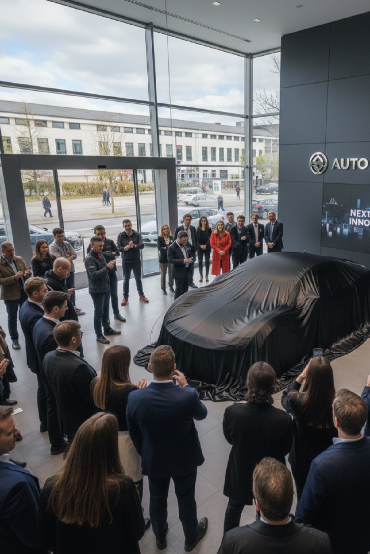 Exklusive Fahrzeugpremiere mit Gästen